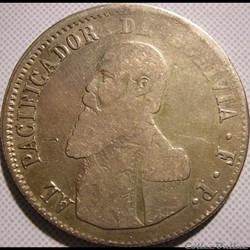 1865 Melgarejo - Pueblo Potosino - M. Melgarejo Pdt