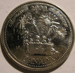 Elizabeth II - 25 Cents 2000 Celebration