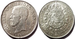 Gustaf V of Sweden - 1 Krona 1926