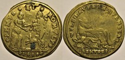 Remus & Romulus, 1619 - Rechenpfennig Nürnberg, Germany (var. metal)