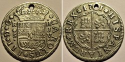 1761 Sevilla 2 Reales - Carlos III of Spain