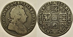 George Ist - Shilling 1723 Kingdom of Great Britain - variety