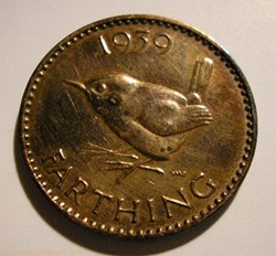 George VI - One Farthing 1939 - Great Britain
