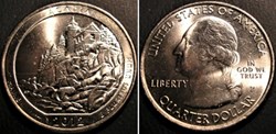 Acadia - 2012 P Quarter Dollar - Maine State