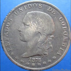 5 Decimos 1877/4 Medellin