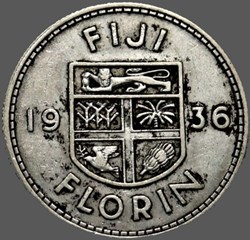 George V - One Florin 1936 - Fiji
