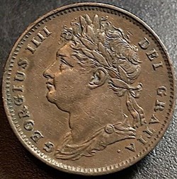George IV - 1 Farthing 1821. Great Britain