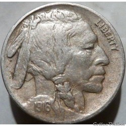 1916 5 Cents
