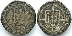 Charles V - 1/2 Carolus 1554, Besançon