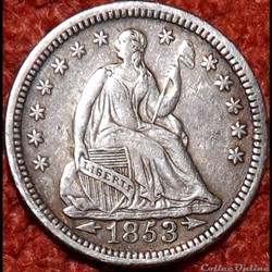 ←1853→ Half Dime