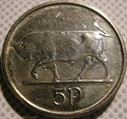 5 Pence 1992