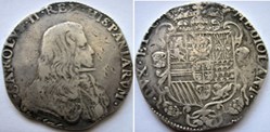 1676 Ducato di Milano, 1 Filippo - Carlo II di Spagna