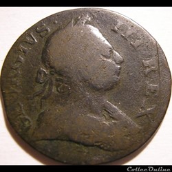 George III - Half Penny 1773 Great Britain (ex.2)