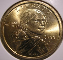 2000 One Dollar Philadelphia