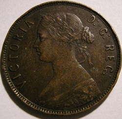Victoria - One Cent 1873 Newfoundland (ex.2)