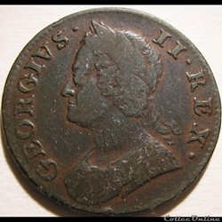 George II - Half Penny 1750 Great Britain
