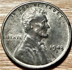 1943 D One Cent