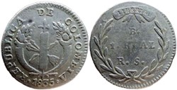 1 Real 1835 Bogota