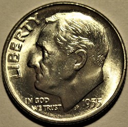 1955 Dime