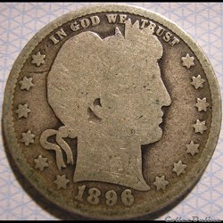 1896 New Orleans Quarter $