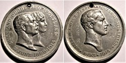 Duke and Duchess of Portland, & Son - 1889-1914 Medallion - UK
