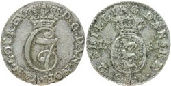 Christian VII - 2 Skilling Dansk 1781 Denmark