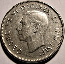 George VI - Five Cents 1938