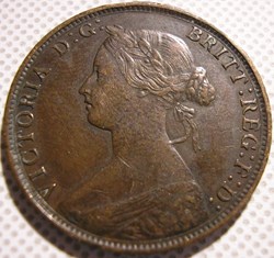 Victoria - Half Penny 1861 - Great Britain