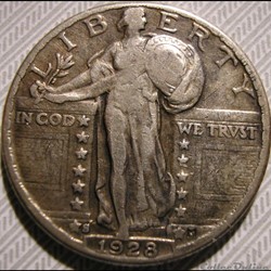 1928 San Francisco Quarter Dollar