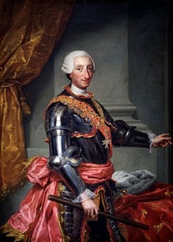 Carlos III King of Spain (1759-1788) - Marque-Page