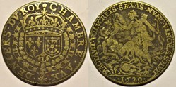 Louis XIII - 1620 Jeton, La Chambre aux deniers, Hercule et Prométhée