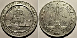 1894 California Inter. Exposition Medal, Electric Tower Dollar - USA
