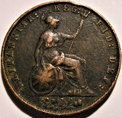 Victoria - HalfPenny 1857 - Kingdom of Great Britain