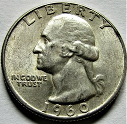 1960 Quarter Dollar