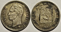 Venezuela - 25 Céntimos 1960