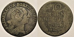 Friedrich II the Great - 1/12 Thaler 1767 Königsberg, Kingdom of Prussia