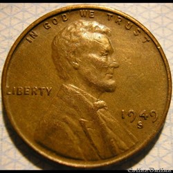 1949 S One Cent