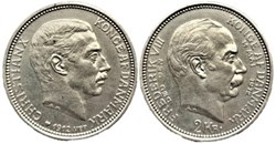 Christian X Denmark - 2 Kroner 1912 - Death of Frederik VIII