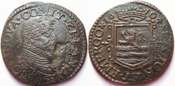 Dutch Republic - Maurice of Nassau - 1 Oord 1604, Zeeland