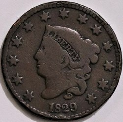 1829 One Cent