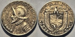 Panama - ¼ Balboa 1930
