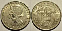 Panama - ¼ Balboa 1961
