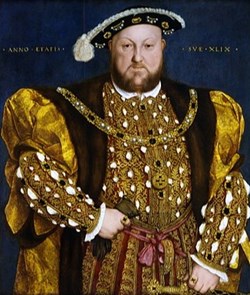 Henry VIII Tudor (1491-1509-1547) - Bookmark