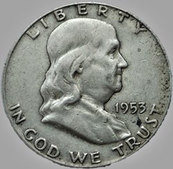 1953 Denver Half $ - Bugs Bunny