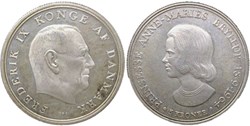 Frederik IX of Denmark - 5 Kroner 1964 - Wedding of Princess Anne-Marie.