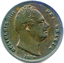 William IV - One Farthing 1834 Kingdom of Great Britain