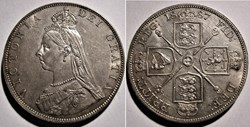 Victoria - Jubilee Double Florin, 1887 - Kingdom of Great Britain