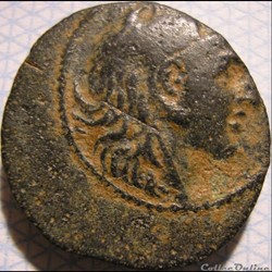 Alexander Ist Balas 150-145 BC. - AE19 Dichalkos