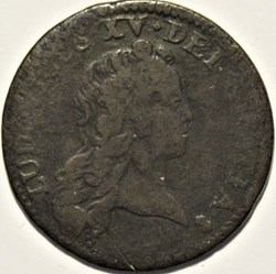 Louis XV - Demi-Sol de 6 Deniers 1721 Paris