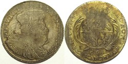 August III - 2 Zlotys / 8 Groschen 1753, Polish–Lithuanian Commonwealth